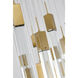 Canada 35.43 inch Gold Chandelier Ceiling Light
